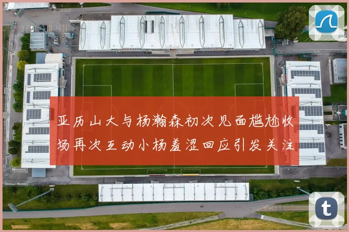 亚历山大与杨瀚森初次见面尴尬收场再次互动小杨羞涩回应引发关注